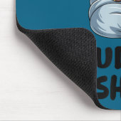 Cute Giraffe Couple This Is Our Cuddle マウスパッド (コーナー)