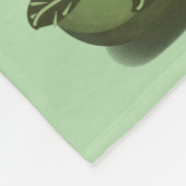 Cute Giraffe Fleece フリースブランケット (角)