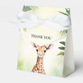 Cute Giraffe Jungle Baby Shower Party Beautiful フェイバーボックス