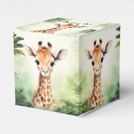 Cute Giraffe Jungle Baby Shower Party Beautiful フェイバーボックス