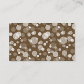 Cute Giraffe Kids Name Childrens Play Date Calling 名刺 (裏面)