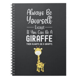 Cute Giraffe Lover Gifts Animals Funny Humor ノートブック