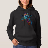 Cute Giraffe Men Women Kids パーカ (正面)