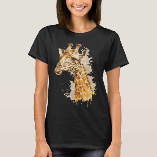 Cute Giraffe Men Women Kids  1 Tシャツ (正面)