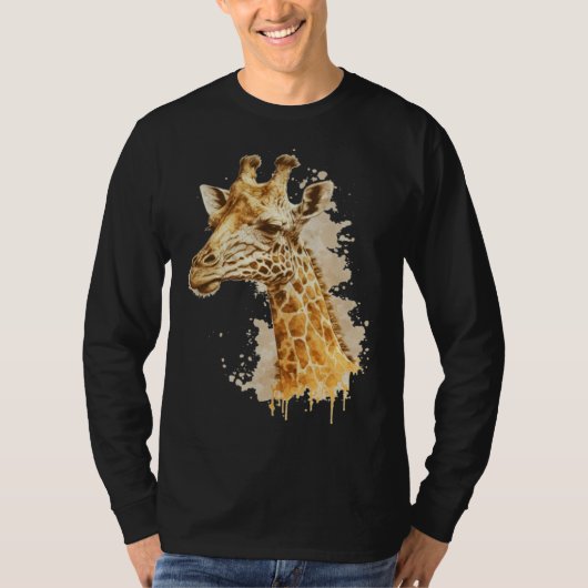 Cute Giraffe Men Women Kids  1 Tシャツ (正面)