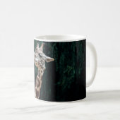 CUTE GIRAFFE PORTRAIT コーヒーマグカップ (正面右)
