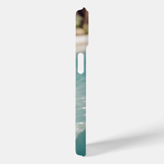 Cute Giraffe Swimming Pool iPhone Case Case-Mate iPhoneケース (裏面 / 右)