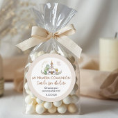 Cute Girl First Holy Communion Gifts and  Favors  ラウンドシール