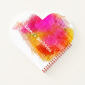 Cute Girl Monkey Climbing Tree ノートブック (裏面)