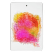 Cute Girl Monkey Climbing Tree ミニクリップボード (裏面)