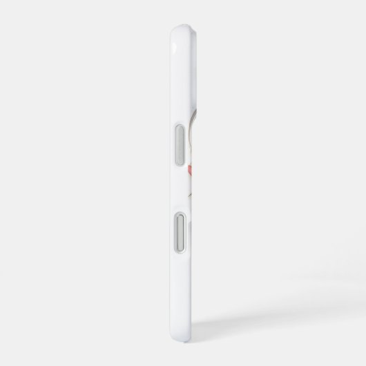 Cute girl with camera phone case iPhone 16ケース (右側面)