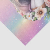 Cute girls baby unicorn decoupage  薄葉紙 (詳細)