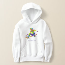 Cute Girls Skateboarder Sweat Shirt