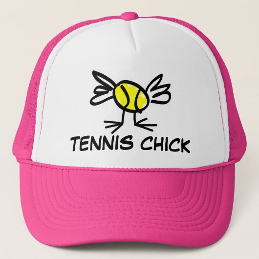 Cute girl's tennis hat gift キャップ (正面)