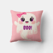 Cute girly Boo! Ghost クッション (裏面)