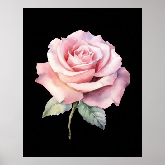 Cute Girly Bow Wall ポスター (正面)