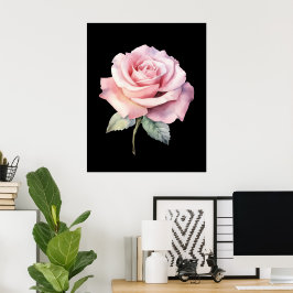 Cute Girly Bow Wall ポスター