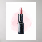 Cute Girly Bow Wall  ポスター (正面)