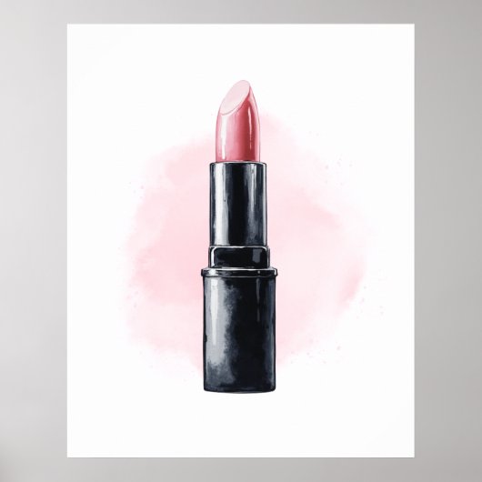 Cute Girly Bow Wall ポスター (正面)