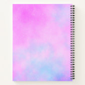 Cute glitter floral blooming garden ノートブック (裏面)