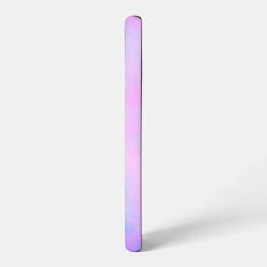 Cute glitter floral blooming garden samsung galaxyケース (左側面)