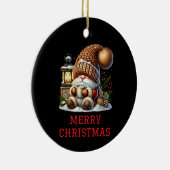 Cute Gnome Christmas セラミックオーナメント (右)