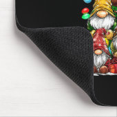 Cute Gnomes Christmas Tree Lights Gnomies Gnome Xm マウスパッド (コーナー)
