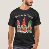 Cute Gnomes Merry Christmas Tシャツ (正面)