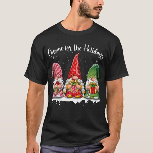 Cute Gnomes Merry Christmas  Tシャツ (正面)