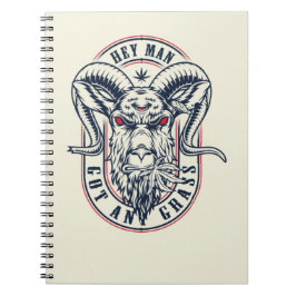 Cute Goat Notebook Pet Animal Farm Wildlife ノートブック
