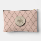 Cute Gold Bee Gift アクセサリーポーチ (裏面)