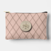 Cute Gold Bee Gift アクセサリーポーチ (正面)