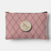 Cute Gold Dragonfly アクセサリーポーチ (正面)