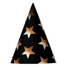 Cute Gold Star Black Wizard
