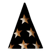 Cute Gold Star Black Wizard パーティーハット (右)