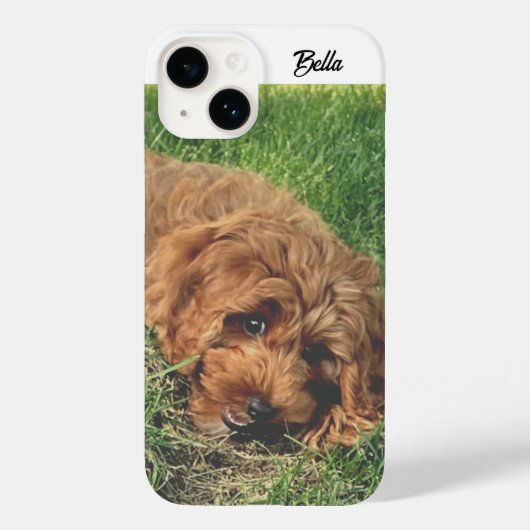 Cute Golden Doodle Case-Mate iPhoneケース (裏面)