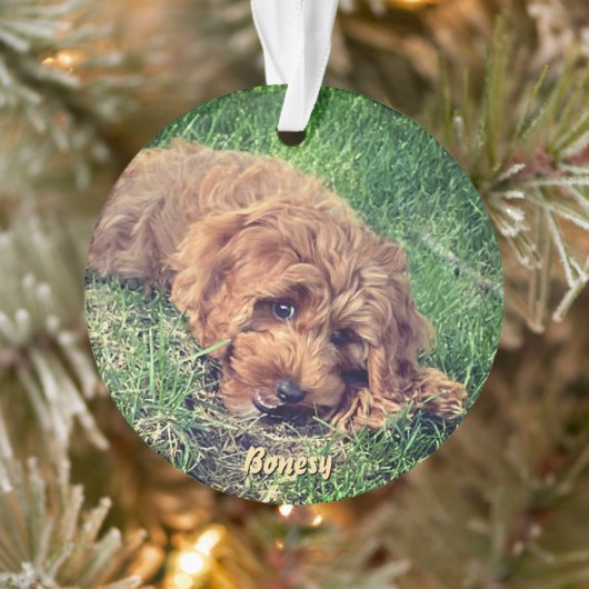Cute Golden Doodle Ornament オーナメント (ツリー)