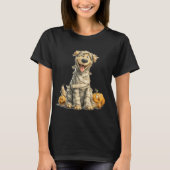 Cute Golden Retriever Mummy Tシャツ (正面)