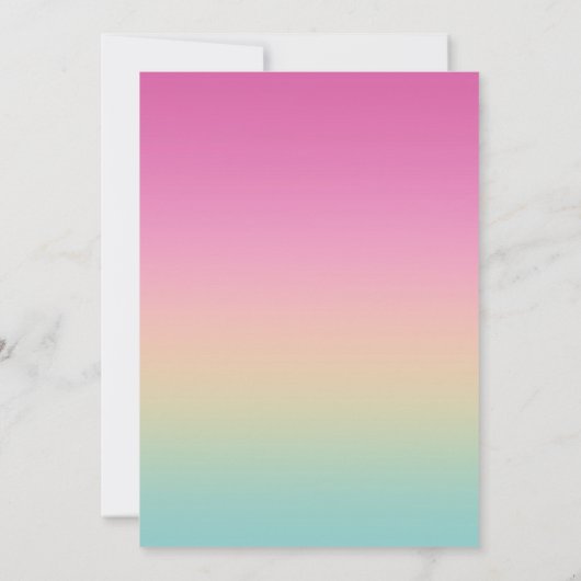 Cute Golden Retriever Puppy Personalized Birthday 招待状 (裏面)