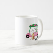 Cute Golf Cart T-Shirt – Minimal Summer コーヒーマグカップ (正面右)
