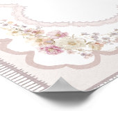 Cute Goose Gender Neutral Baby Shower Welcome ポスター (角)