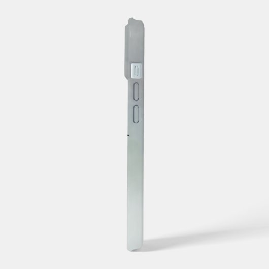 Cute Goose With Glasses Reading Books Illustration iPhone 15ケース (左側面)