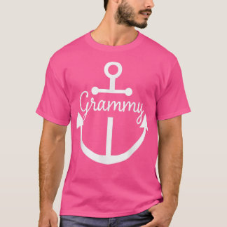 Cute Grammy Grandma Nautical Anchor Tシャツ