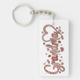 Cute Grandma Acrylic Keychain キーホルダー