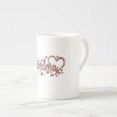 Cute Grandma Bone China Specialty Mug ボーンチャイナマグカップ (正面右)