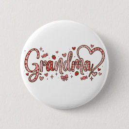 Cute Grandma Button 缶バッジ