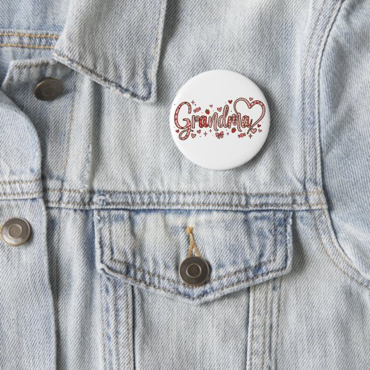 Cute Grandma Button 缶バッジ (インサイチュ)