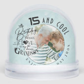 Cute Grandson Custom Photo Birthday (正面)