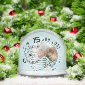 Cute Grandson Custom Photo Birthday (クリスマス)