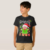 Cute Granny Gingerbread Family Matching Christmas  Tシャツ (正面フル)